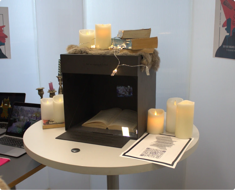 Nogle multimediedesigneres prototype lavet i FabLab